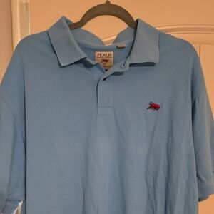 Light Blue Men's Perlis Polo Shirt